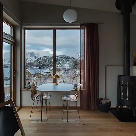 New, Modern House In Beautiful Skrova, Lofoten Hébergement de vacances