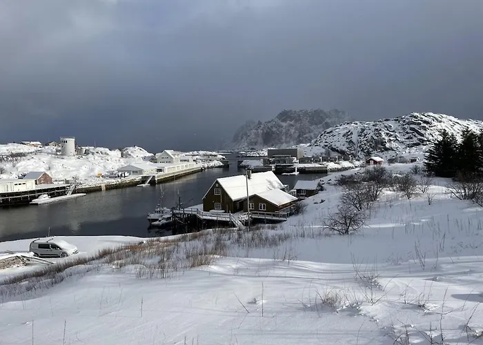 New, Modern House In Beautiful Skrova, Lofoten Tatil Evi