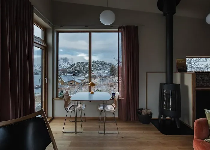 New, Modern House In Beautiful Skrova, Lofoten Tatil Evi