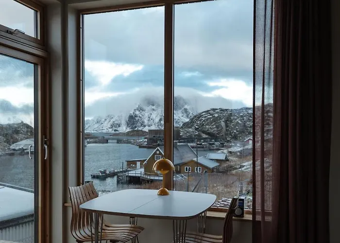 New, Modern House In Beautiful Skrova, Lofoten Tatil Evi