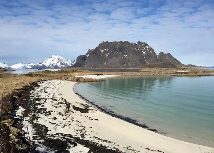 New, Modern House In Beautiful Skrova, Lofoten Tatil Evi *